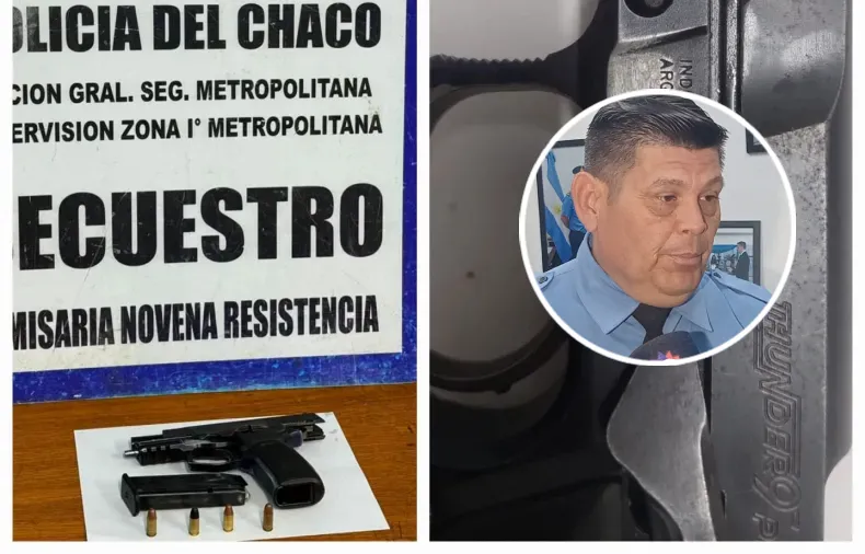 Cae motociclista armado tras accidente: intentó ocultar una pistola 9 mm