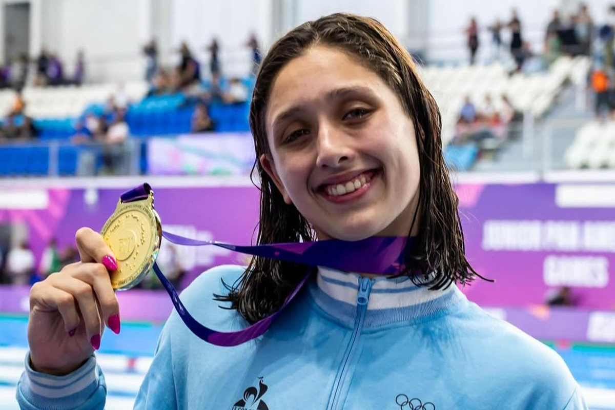 Agostina Hein hizo historia consagrándose campeona del mundo junior en 400 metros combinados