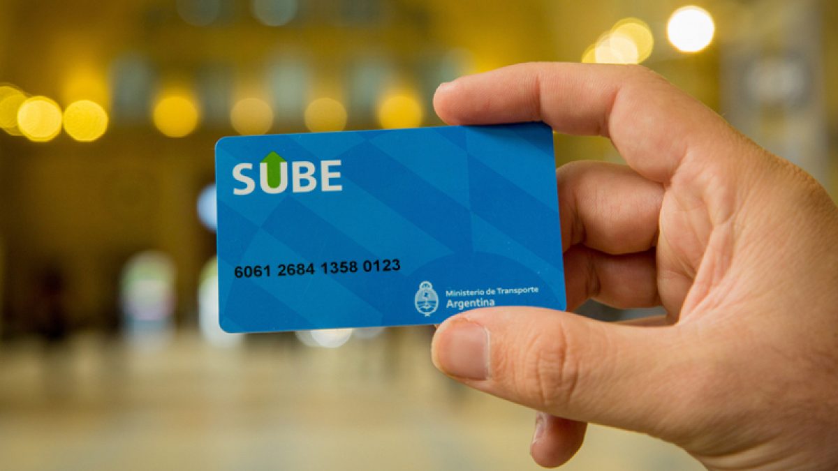Llamado para  actualizar la tarjeta SUBE en Resistencia