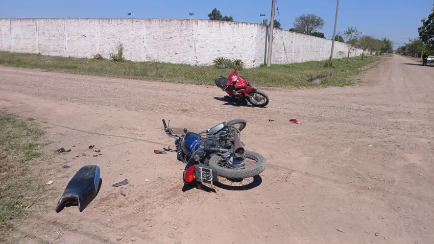 General San Martín: Choque entre dos motos muere bebé de 3 meses