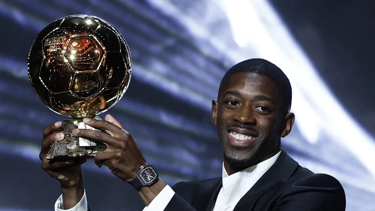 Balón de Oro 2025: Ousmane Dembélé se llevó el premio al mejor jugador del mundo
