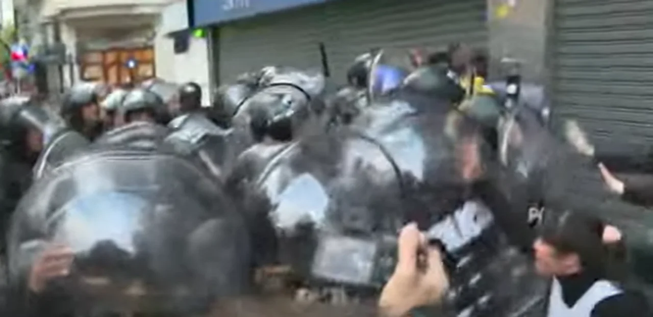 Marcha por Brenda, Lara y Morena: hubo incidentes