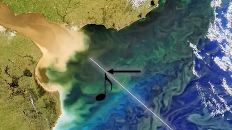 La NASA logró que se “escuche” una imagen satelital del Río de la Plata: la impresionante melodía
