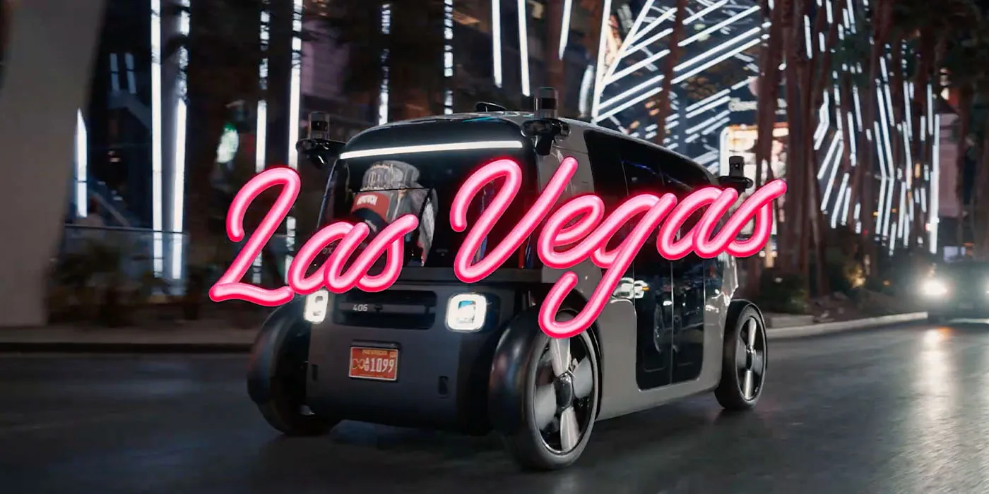 Robotaxis autónomos comenzaron a circular por calles de Las Vegas