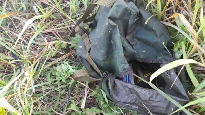 Hallaron dos granadas dentro de una mochila en Presidencia de la Plaza