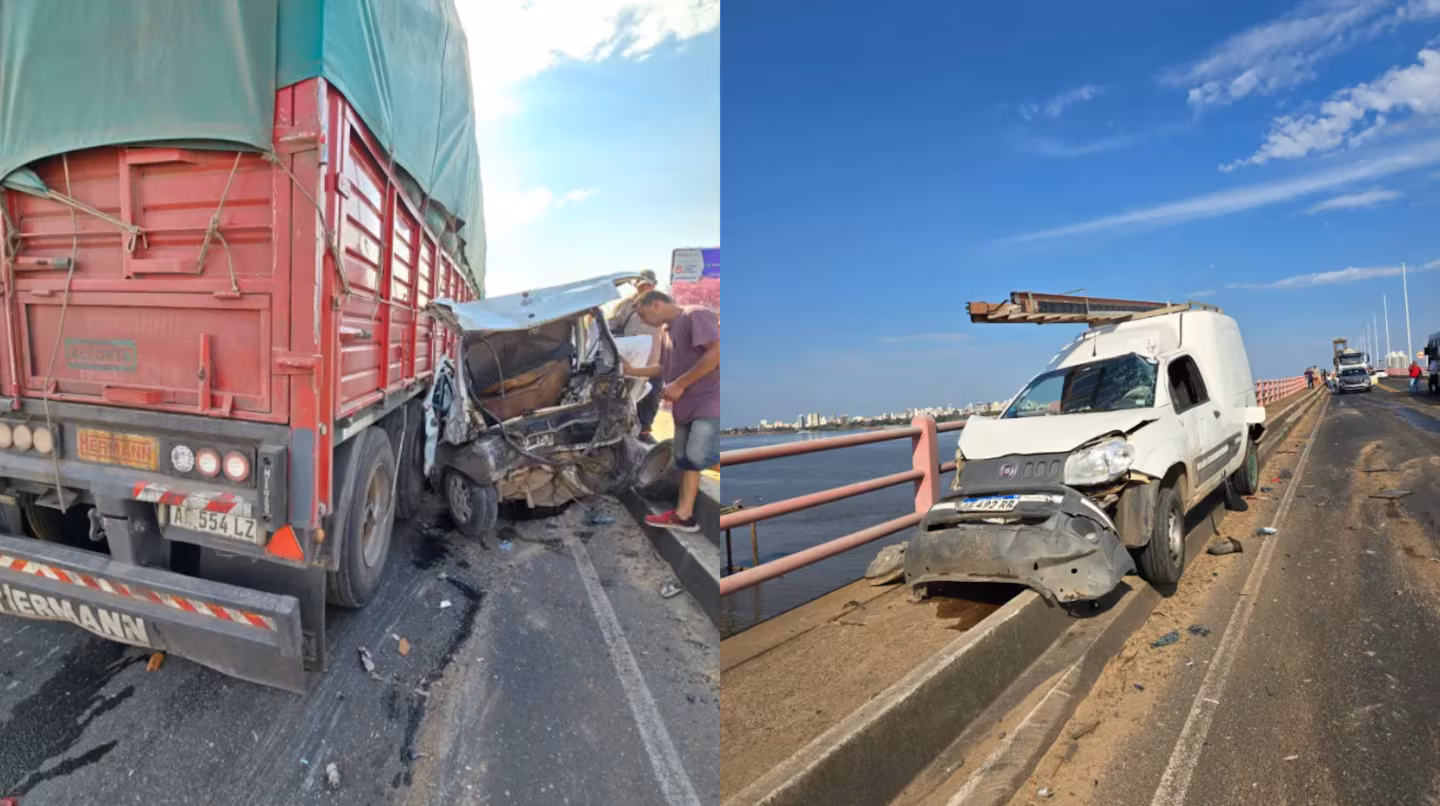 La Justicia chaqueña ordenó detener al camionero del choque múltiple tras confirmarse la primera víctima fatal