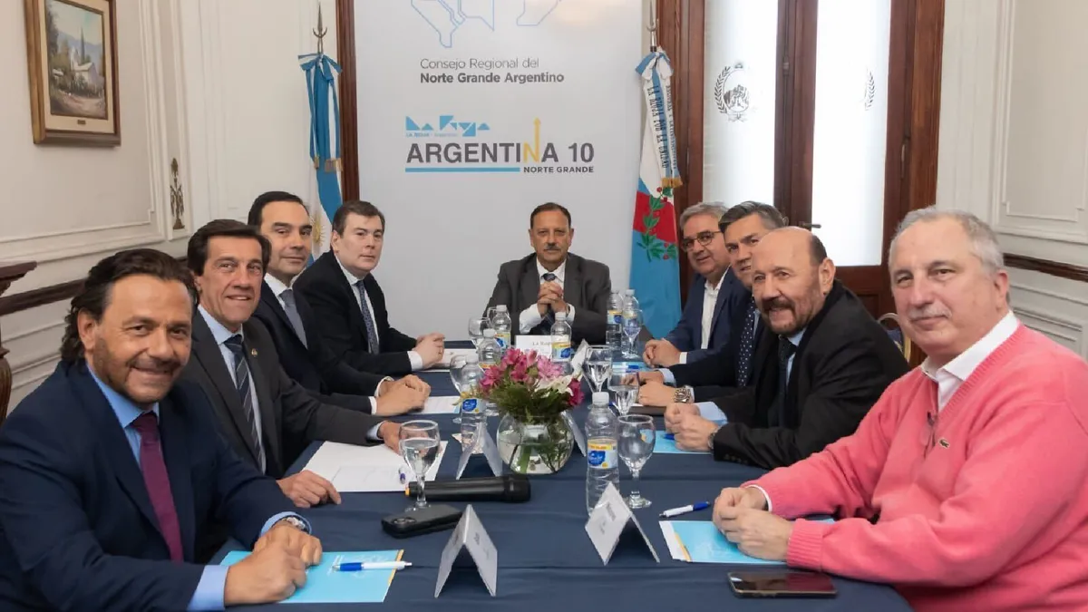 Gobernadores buscan conformar una “Mesa del Norte Grande Federal” 