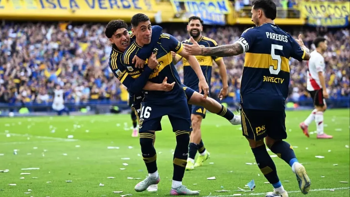 Boca le ganó a River en la Bombonera y se clasificó para la Copa Libertadores 2026