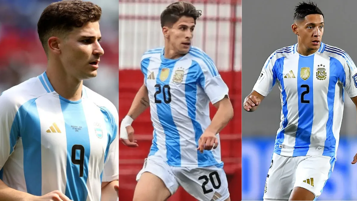Julián Álvarez, Molina y Simeone fueron desafectados de la Selección Argentina por motivos sanitarios