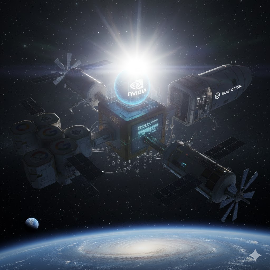 La nueva carrera por los centros de datos en el espacio: big tech apuestan a una infraestructura fuera de la Tierra