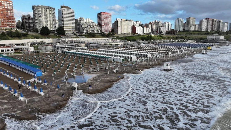 Alertan que las playas de la Costa Atlántica argentina están desapareciendo